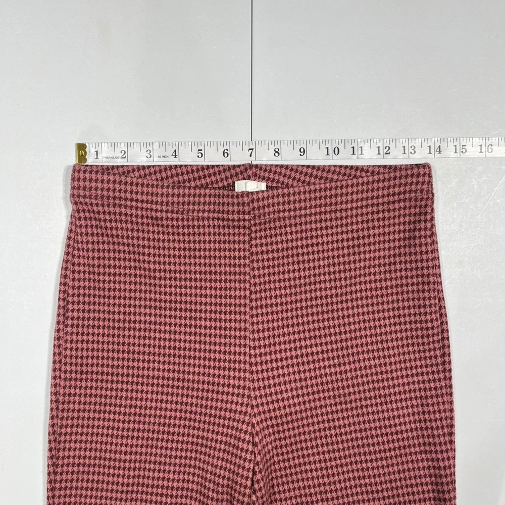 Aerie Houndstooth‎ Retro Flare Leggings Academia 70s Bell Bottoms Womens Small